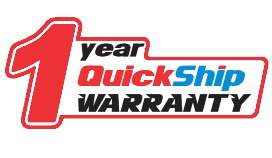 Quick Ship 1 Year Warranty  - qs warranty logo -